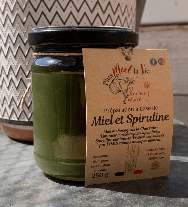 Miel et Spiruline (préparation à base de)